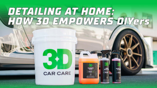 Professional-Grade Detailing at Home: How 3D Car Care Products Empower