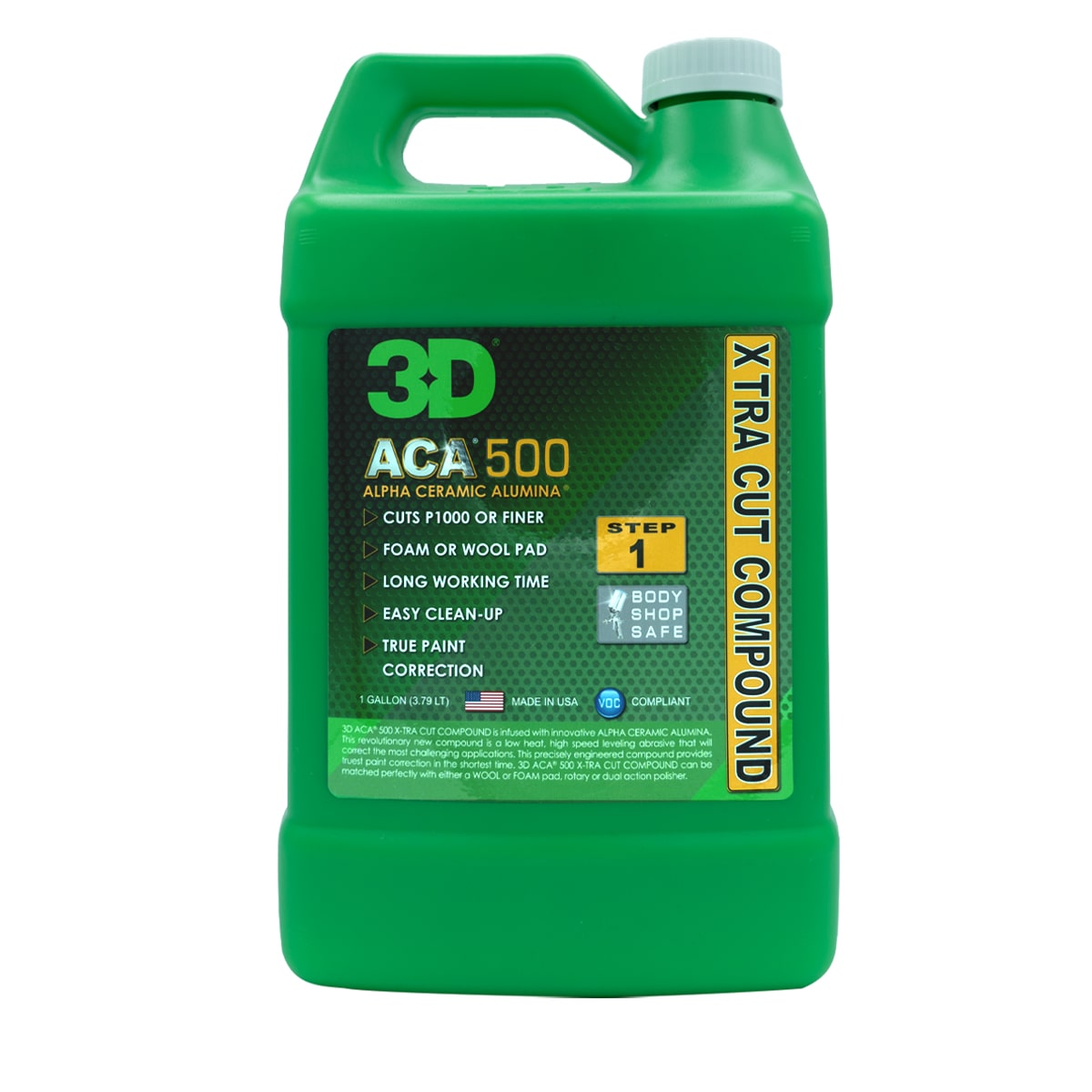 3d aca 500 xtra cut cutting compound