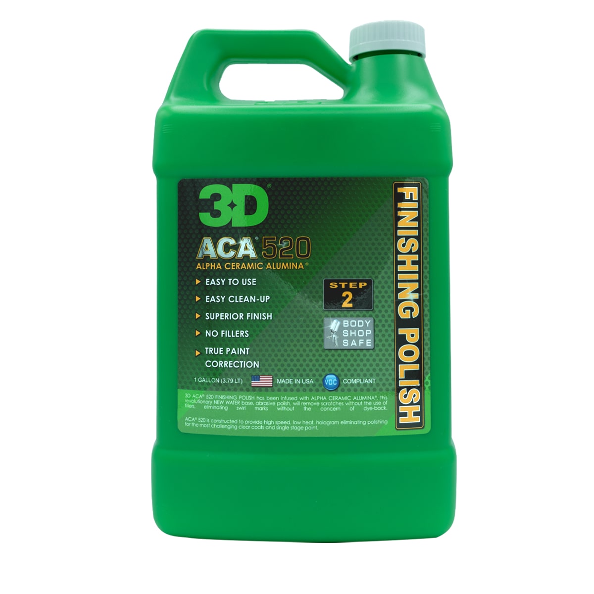 3d aca 520 finishing polish