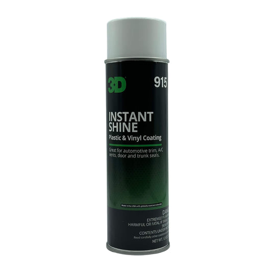 3d car care instant shine vinyl and plastic aerosol trim spray