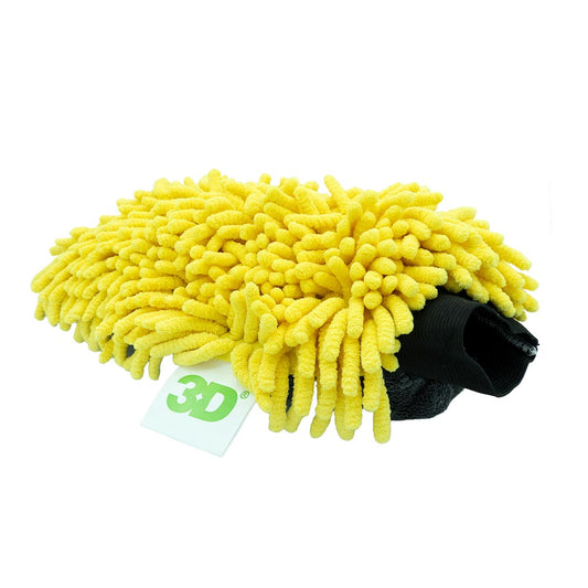 Microfiber Chenille Wash Mitt - 3D Car Care