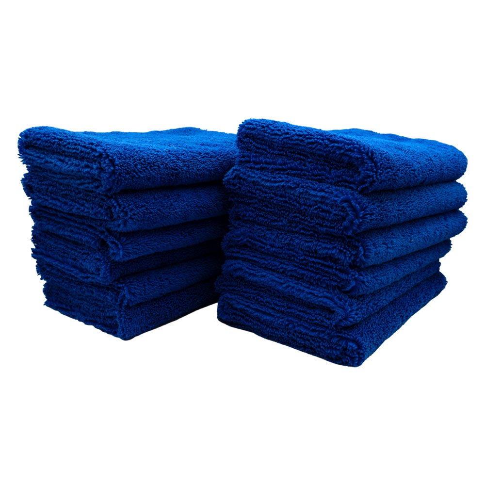 Blue Microfiber Towels - Glass - 3D Car Care