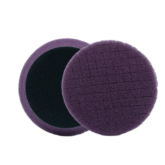 3.5" Dark Purple Spider Cut Foam Finishing Pad (2 Pack) - 3D Car Care