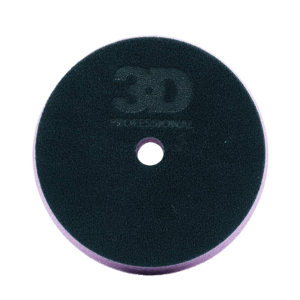 6.5" Dark Purple Spider Cut Foam Finishing Pad - 3D Car Care
