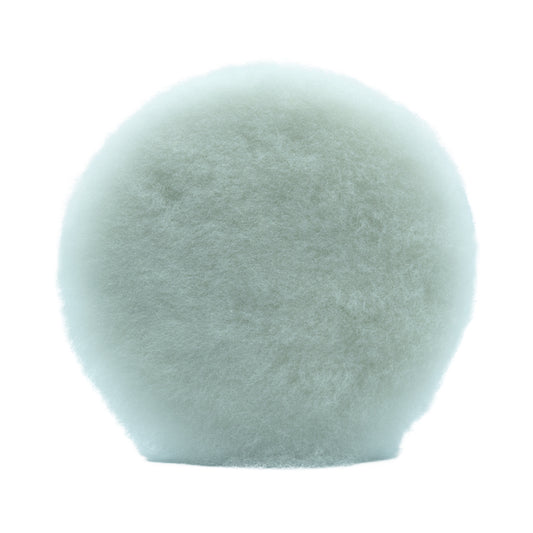 5" White Wool Cutting Pad - 3D Car Care