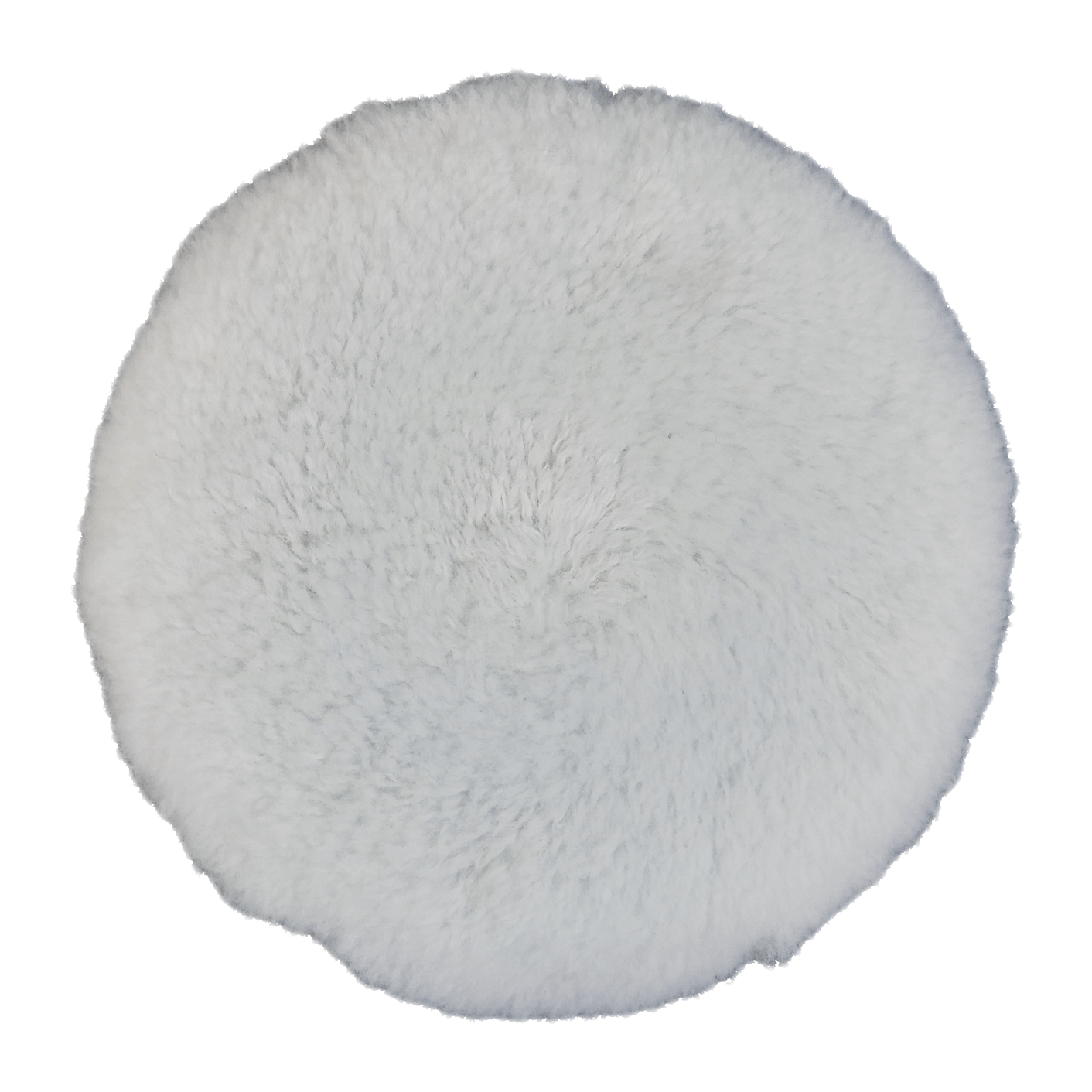 8" White Wool Cutting Pad - 3D Car Care