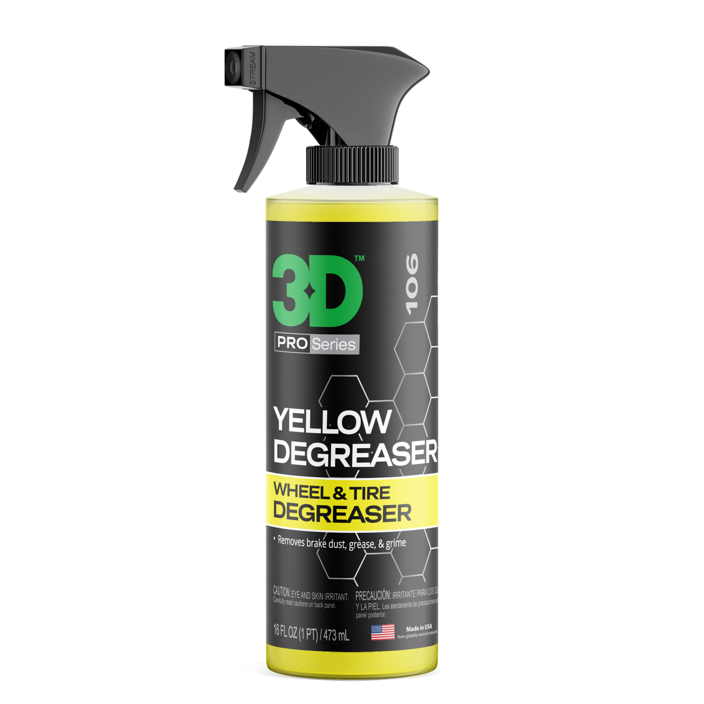Yellow Degreaser Wheel Cleaner