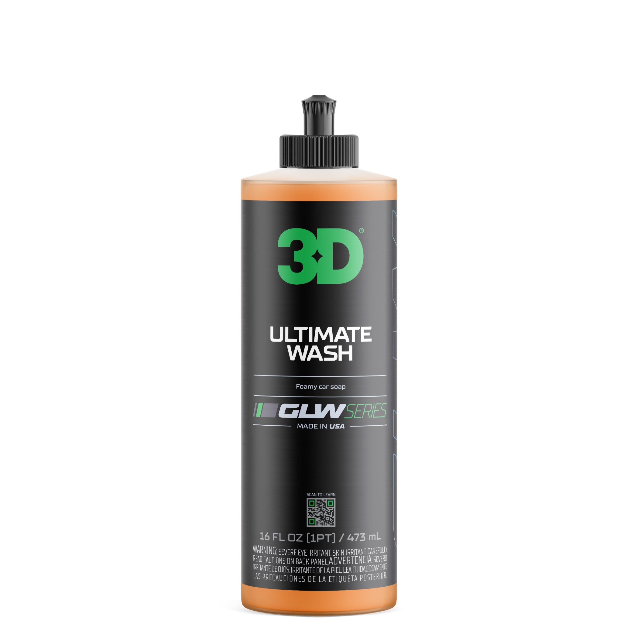 3D Glw Series Ultimate Wash - 16 oz