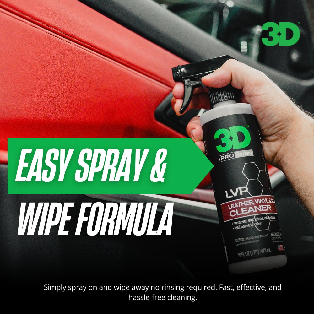 Leather, Vinyl, Plastic Interior Cleaner