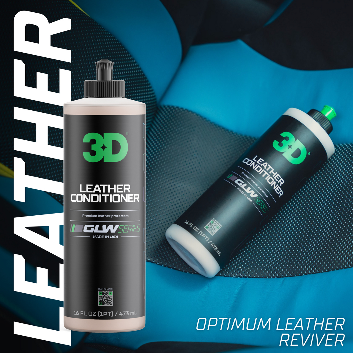 3D GLW Series Leather Conditioner In StockSKU: 349OZ16