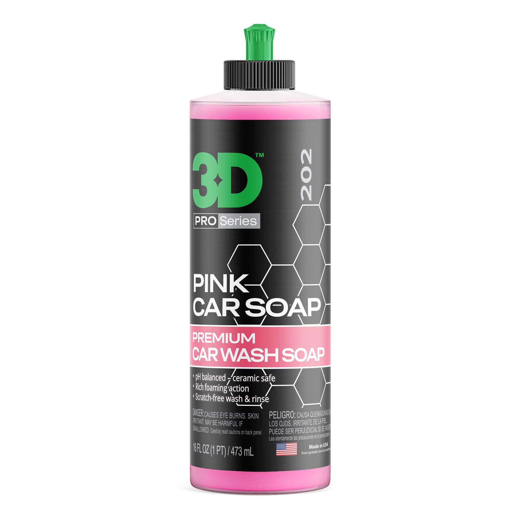The Original Cherry Scented Pink Car Wash Soap | 3D Car Care