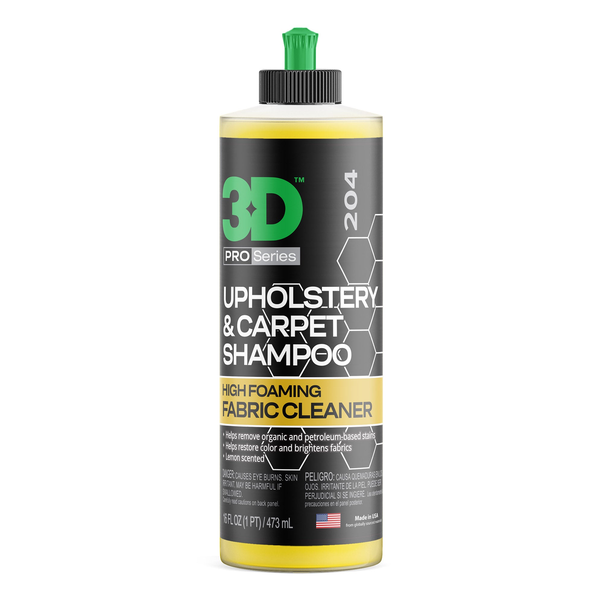 Upholstery & Carpet Shampoo High Foam | 3D Car Care