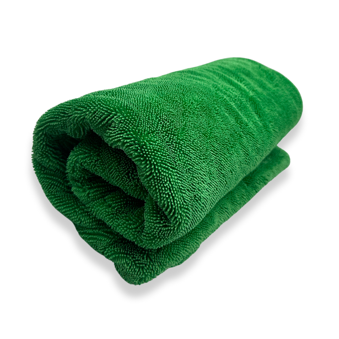 Green HYDRO-FIL Ultra-Thick 1200 GSM Premium Microfiber Towel