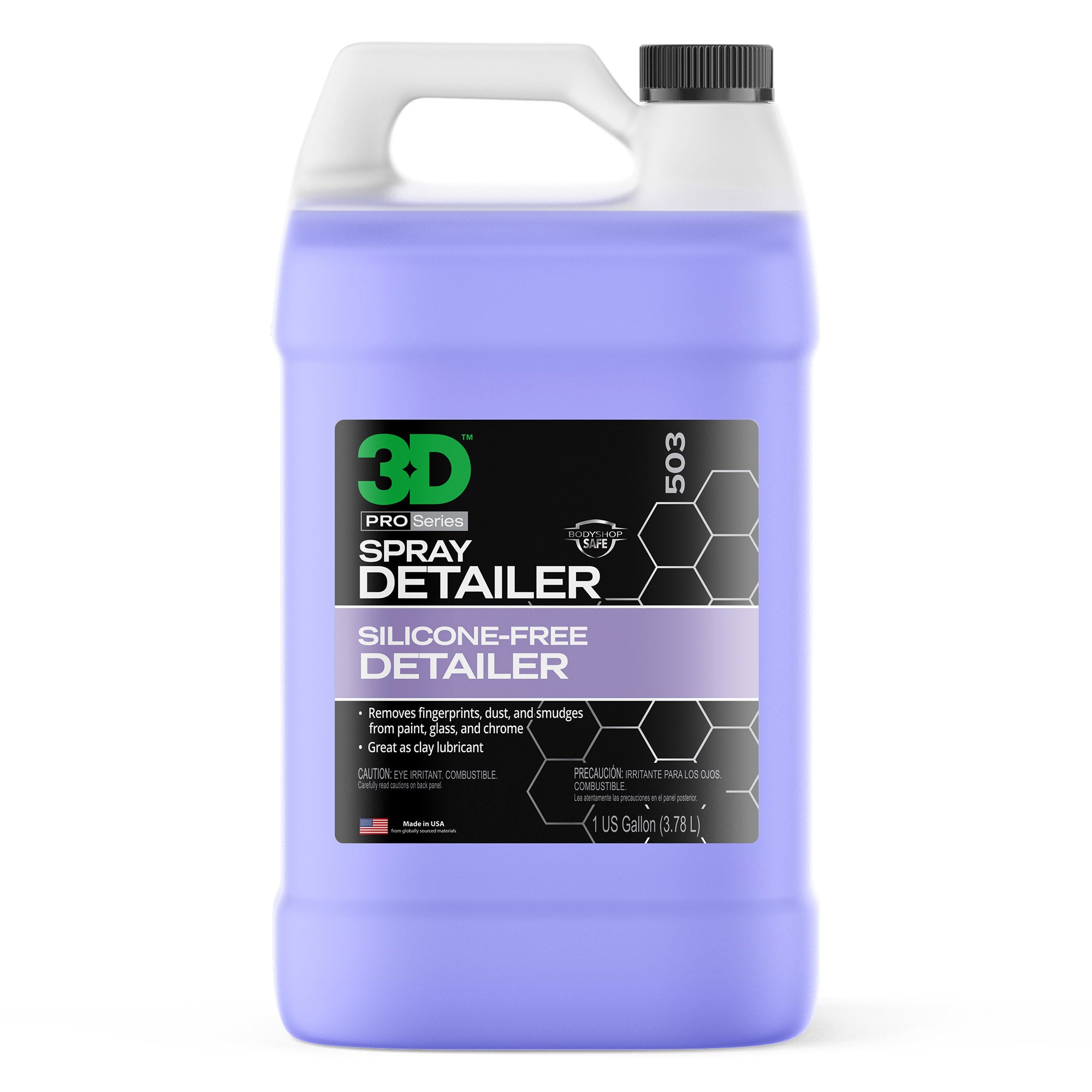 Non Silicone Detail Spray For Deep Gloss Final Touch | 3D Car Care