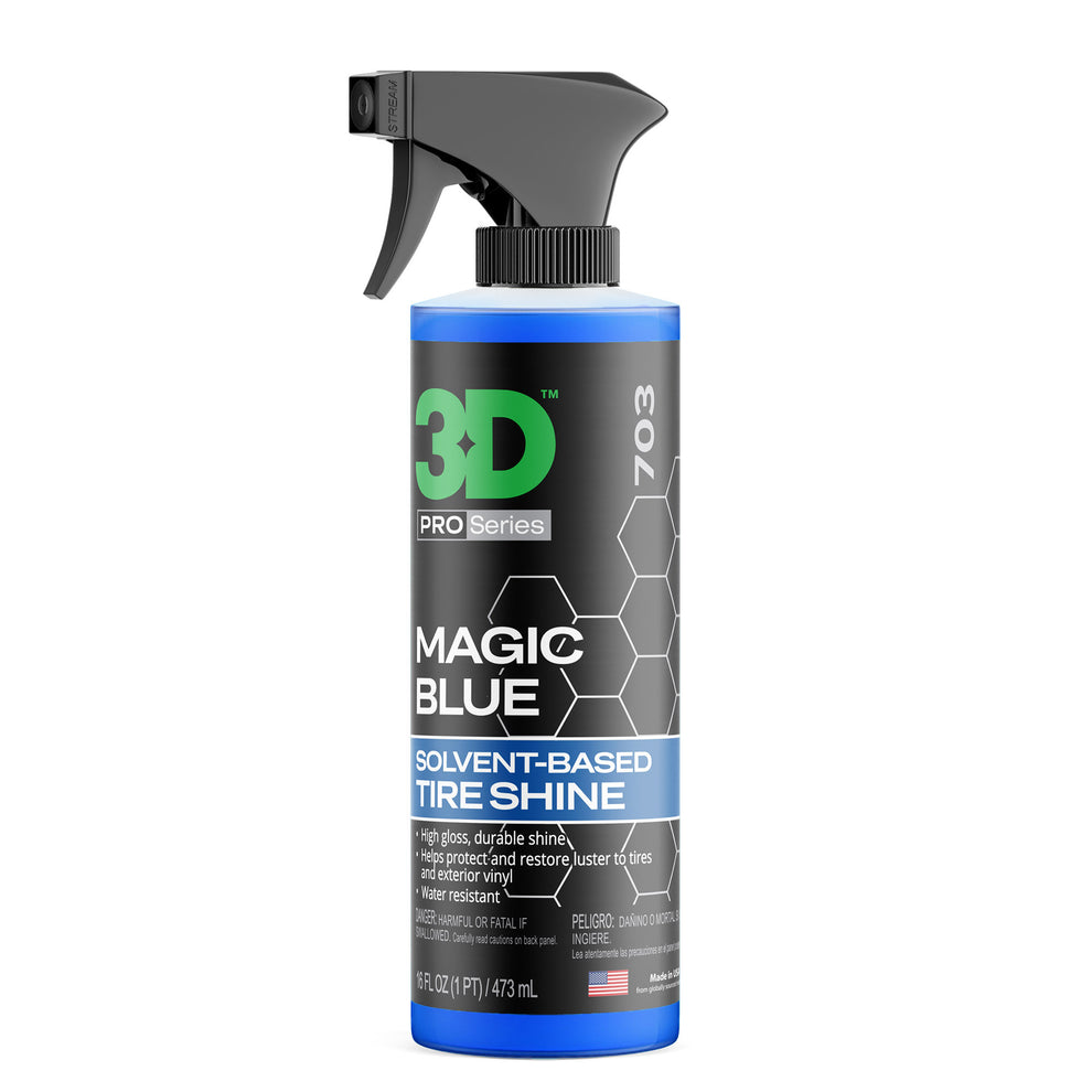 3D Magic Blue Tire Dressing 1 Gallon (703G01)
