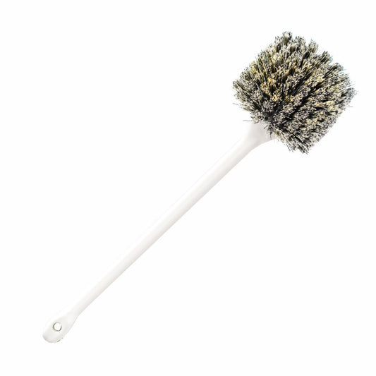 Long Handle Salt & Pepper Fender Brush