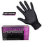 Dextatron Powder Free Black Disposable Nitrile Gloves (100 per Box)