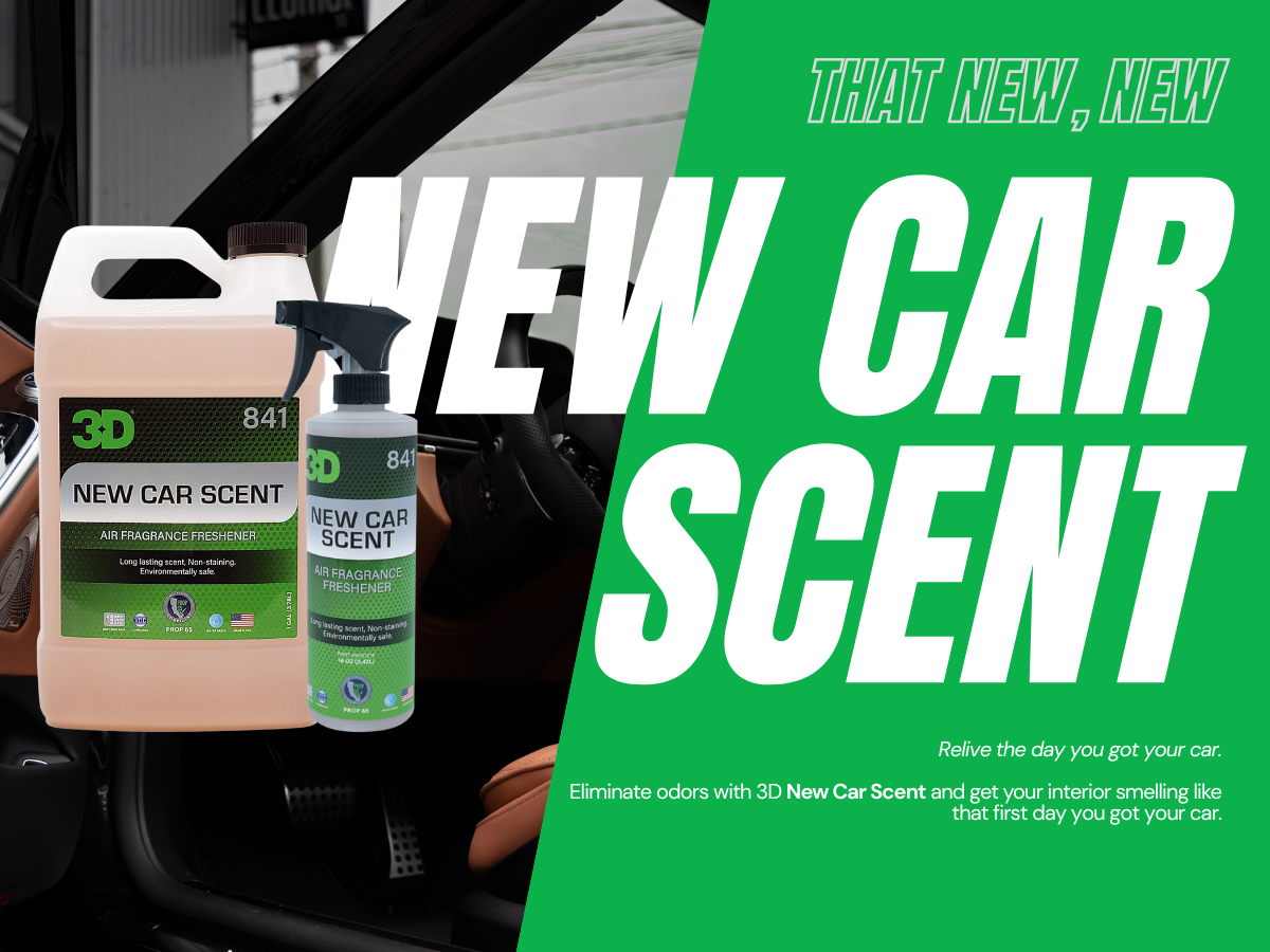 New Car Scent Air Freshener and Odor Eliminator