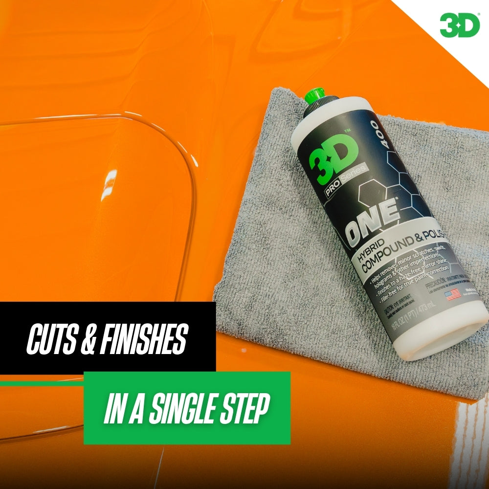 One Step Compound and Polish | 3D ONE | 3D Car Care