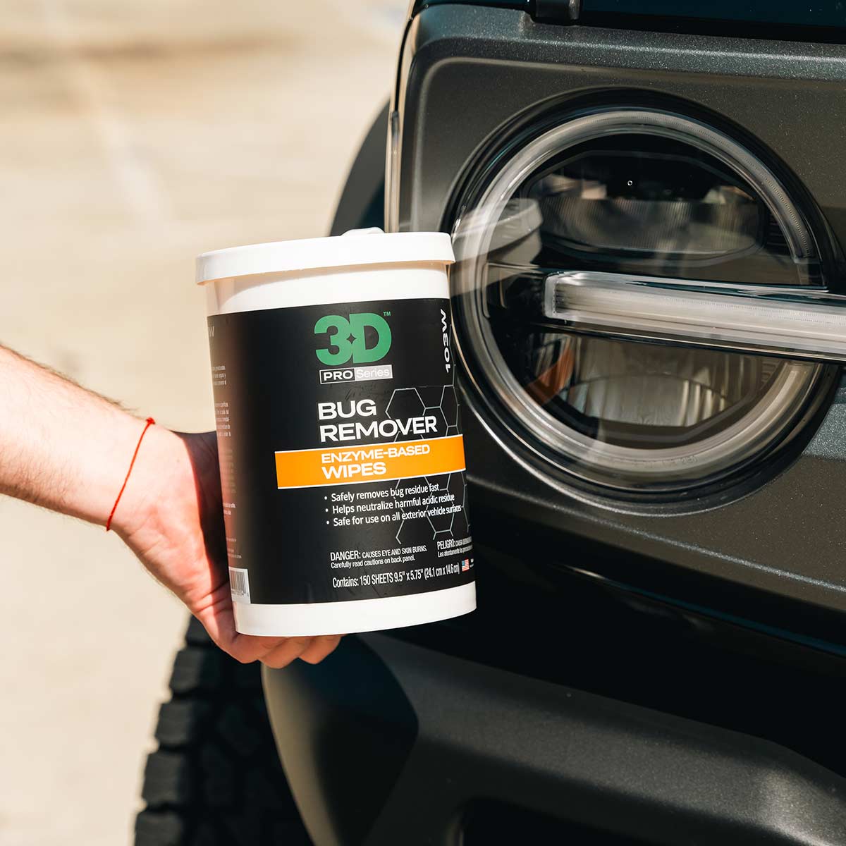 Nuke Guys Bug Swipe Insect Remover 1L + 2-in-1 Bug Sponge - Car & Motorcycle Cleaner