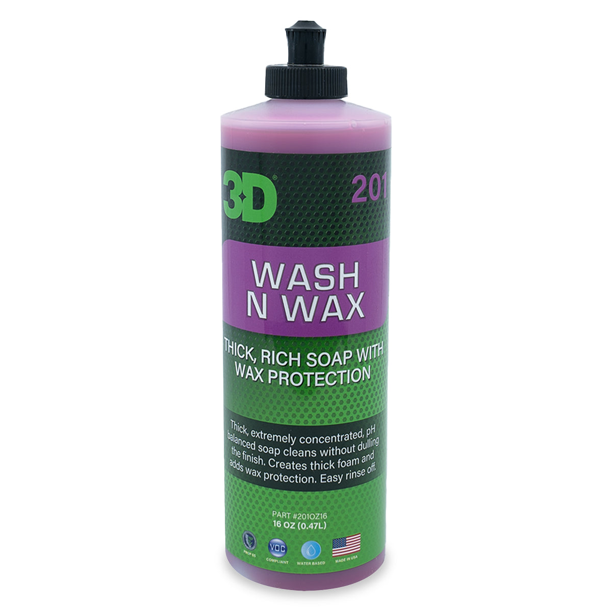Wash and Wax Car Wash Soap & Wax Combo Solution 3D Car Care