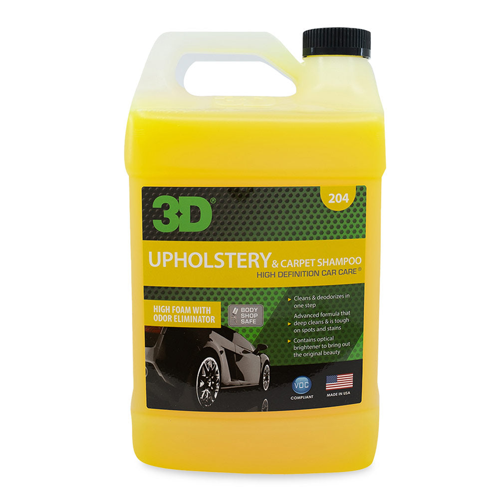 Carpet & Upholstery Cleaner - Powerful Car Carpet Cleaner for Auto Detailing 128 oz