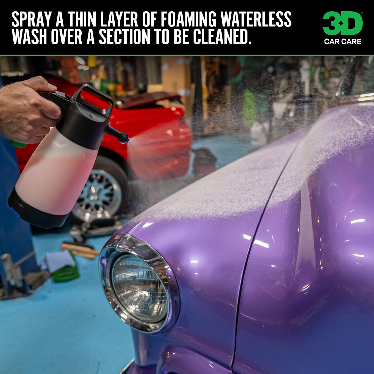 Foaming Waterless Car Wash