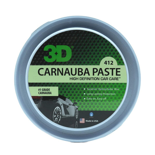 Carnauba Paste Wax - 3D Car Care