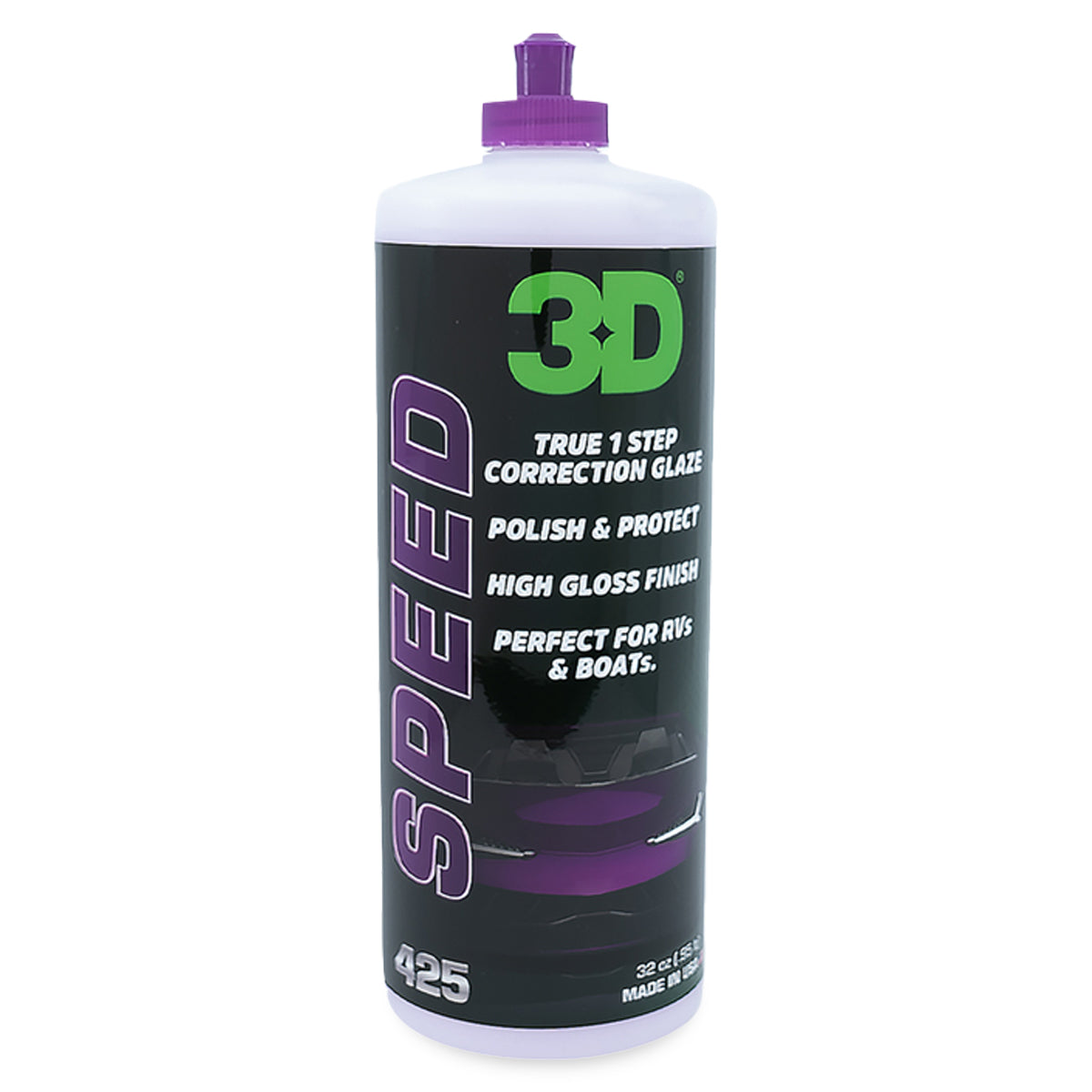 ONLY 8oz - 3D All-In-ONE+SPEED+POXY Combo Kit-Cut+Polish+Seal
