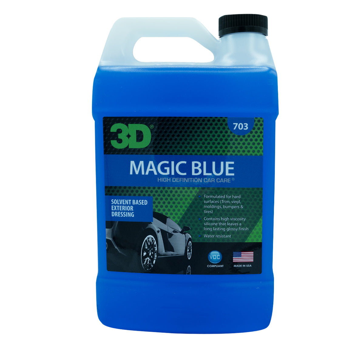 Magic Blue Tire Shine - 3D Car Care