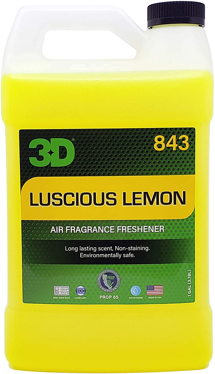 Luscious Lemon Air Freshener - 3D Car Care