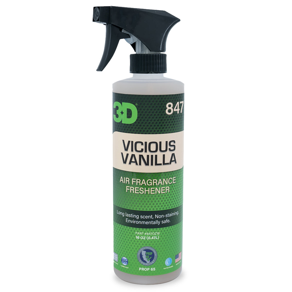 Vicious Vanilla Air Freshener - 3D Car Care