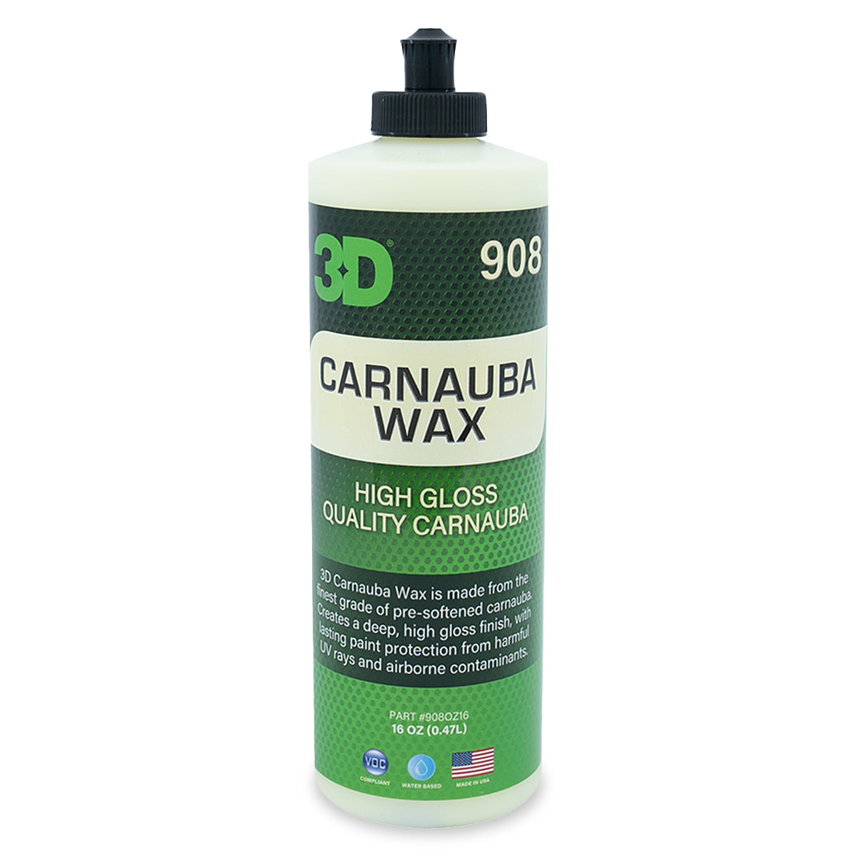 Carnauba Wax - 3D Car Care