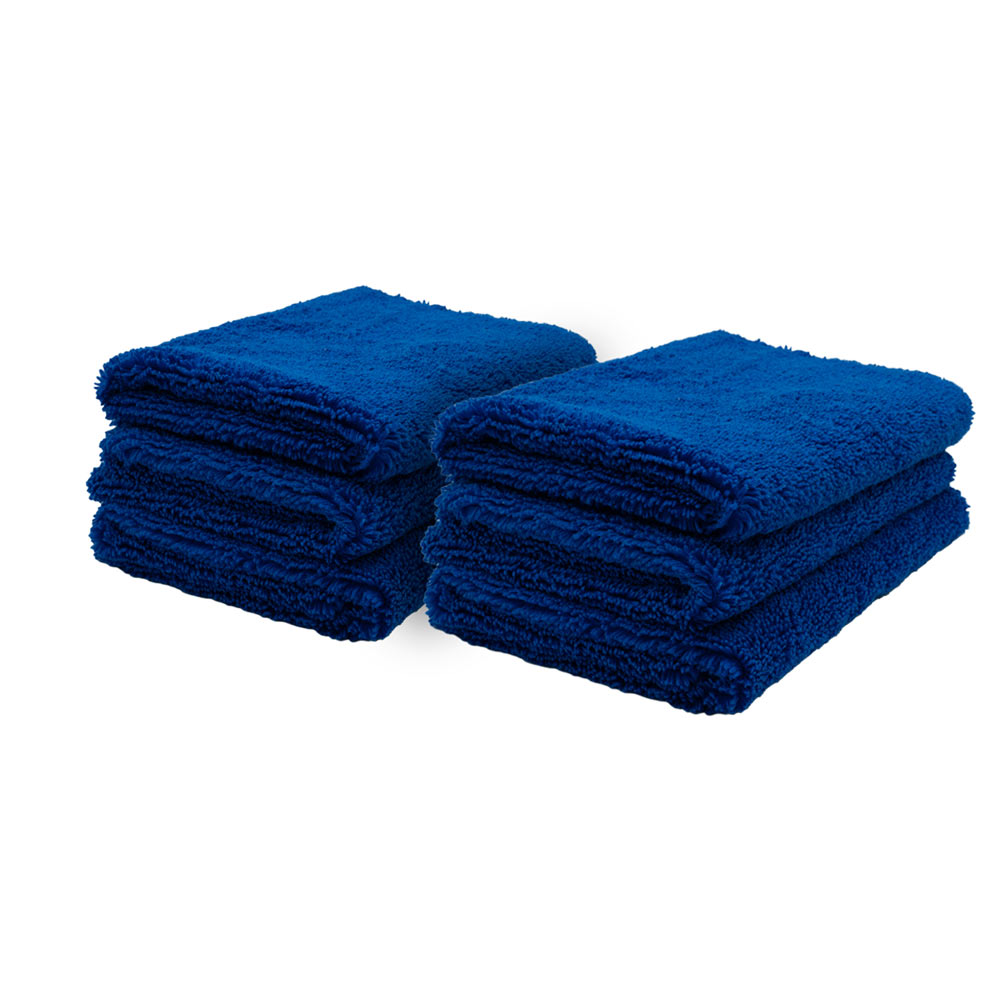 Ultra Absorbent Blue Microfiber Towels For Car Exterior | 3D Car Care