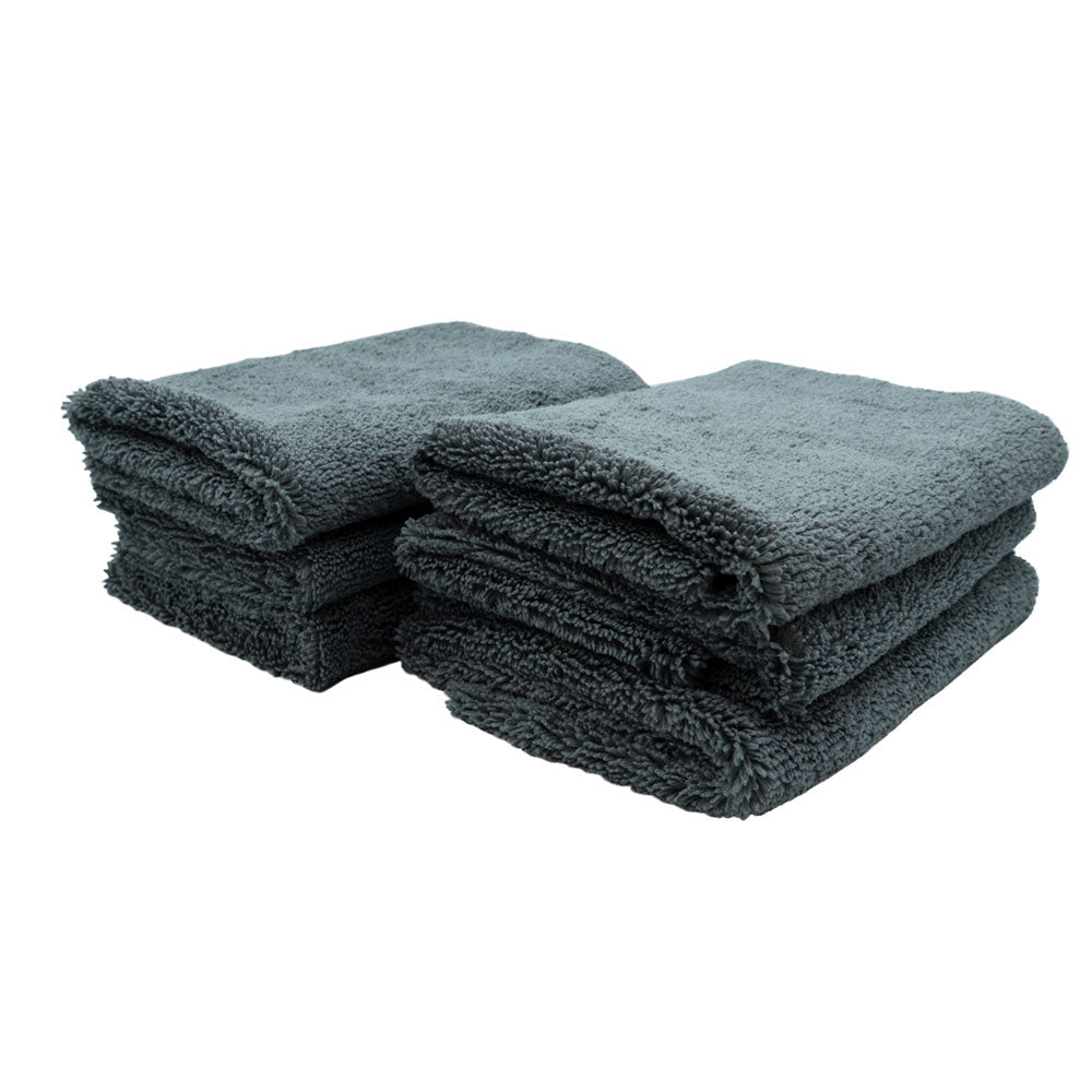 Ultra Absorbent Black Microfiber Towels For Wheels & Tires