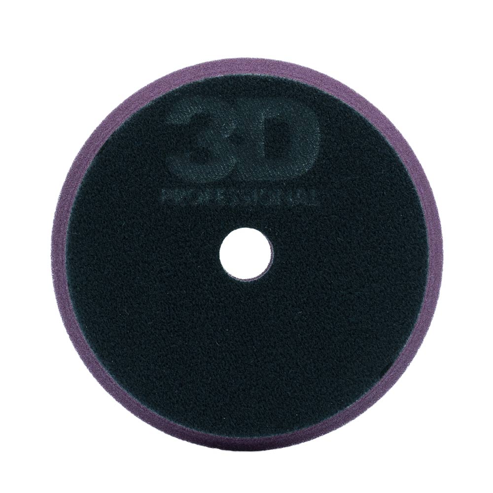 5.5" Dark Purple Foam Cutting Pad - 3D Car Care