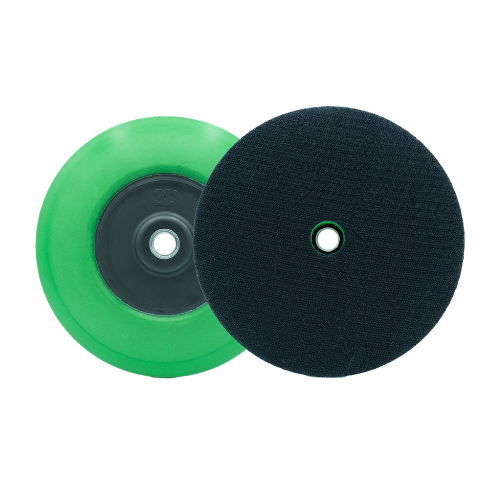 6" Green Rotary Backing Plate - 3D Car Care