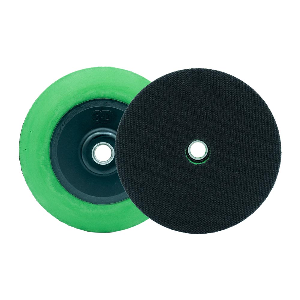 3" Green Rotary Backing Plate